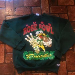 Vintage Oregon Ducks Football Sweatshirt